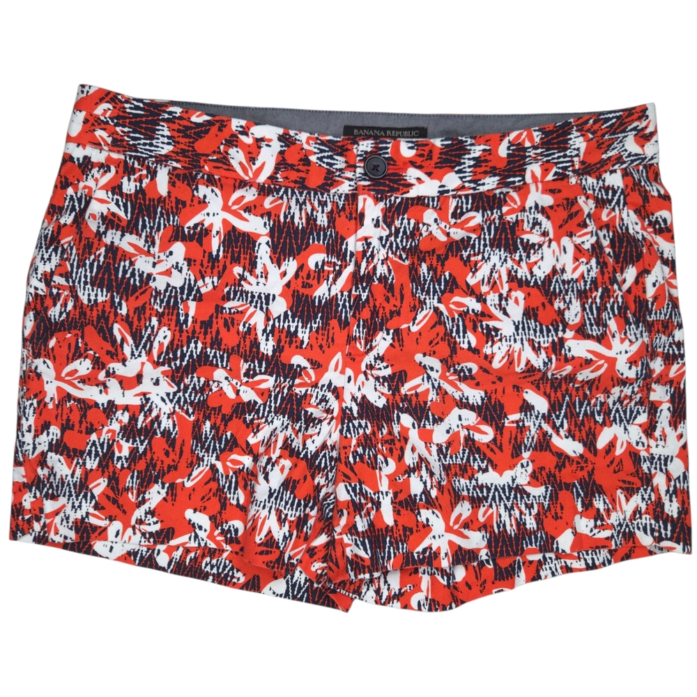 Banana Republic Hampton Fit Floral Print Shorts